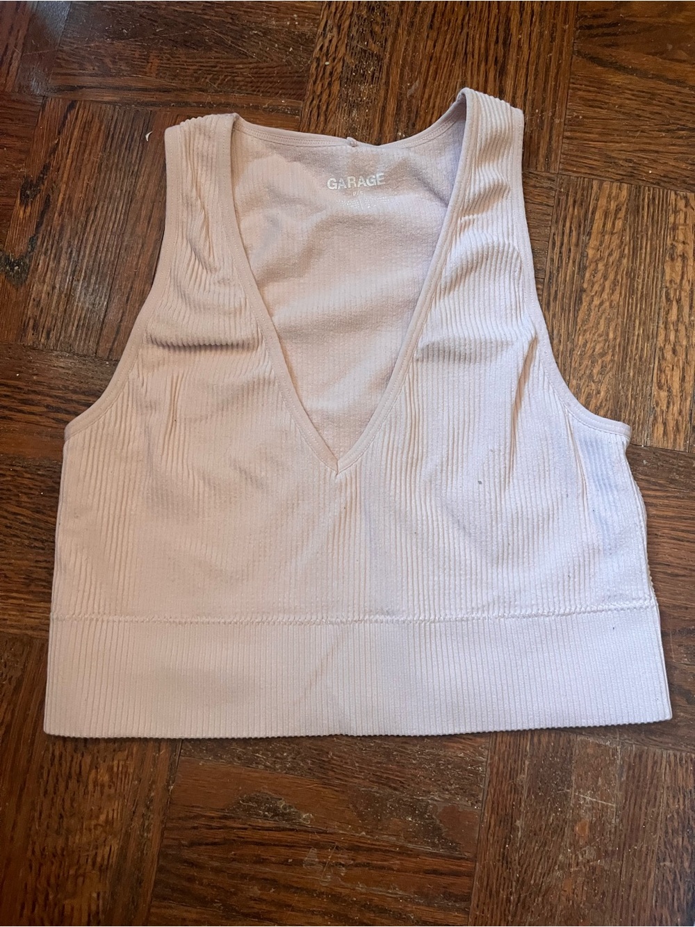 Garage Crop Tank Top